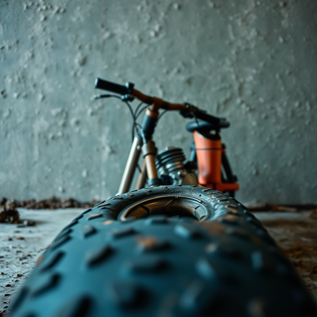 Réparer un pneu tubeless VTT avec une rustine